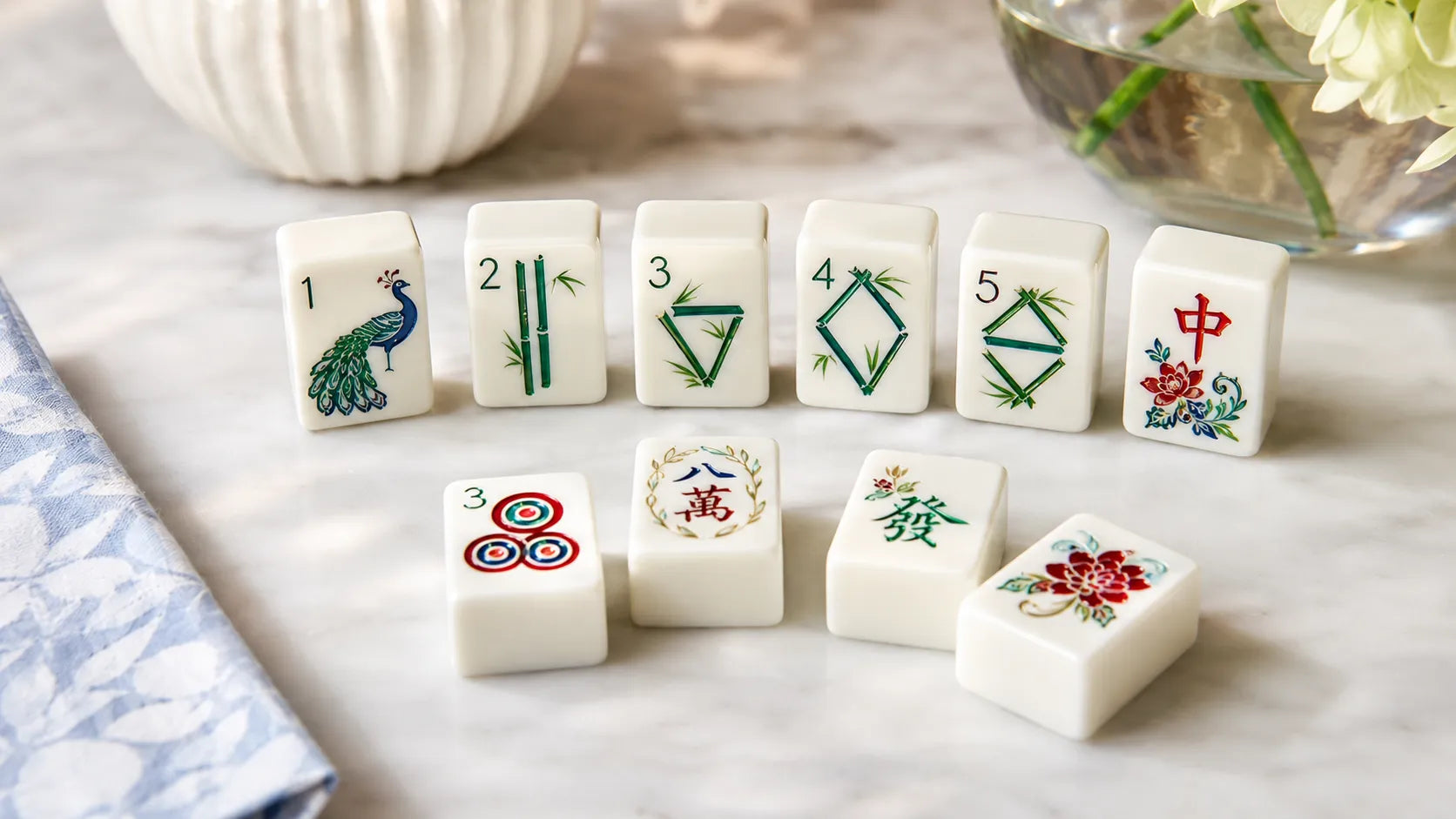 How to Set Up American Mahjong Tiles for a Game