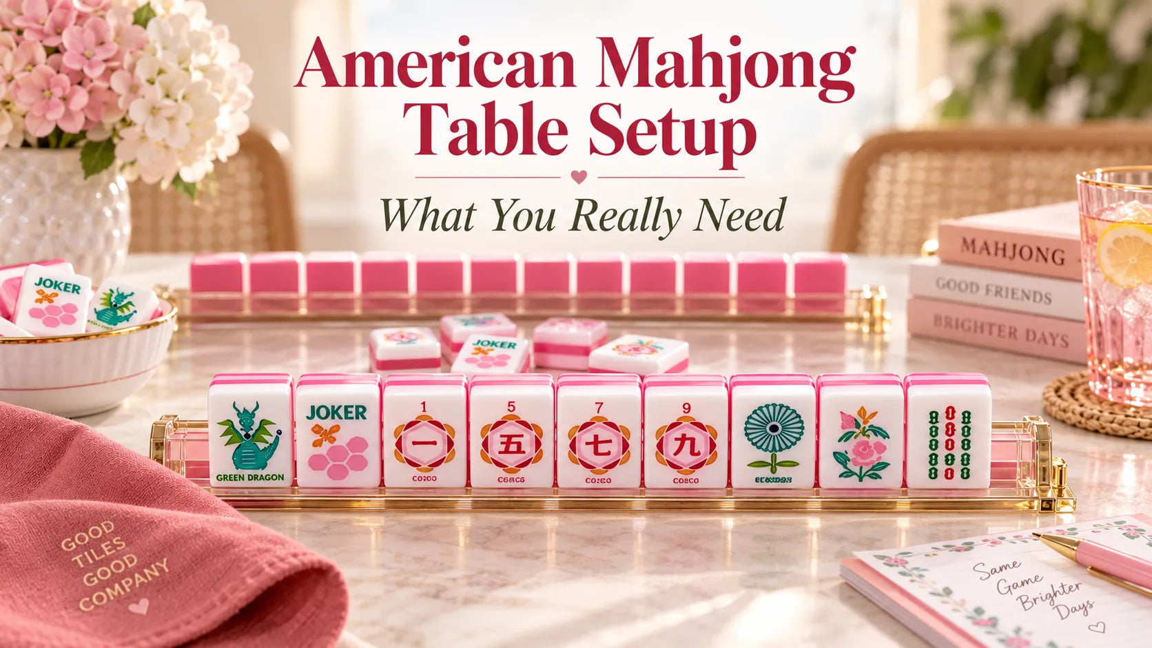 American Mahjong Table Setup: What You Really Need