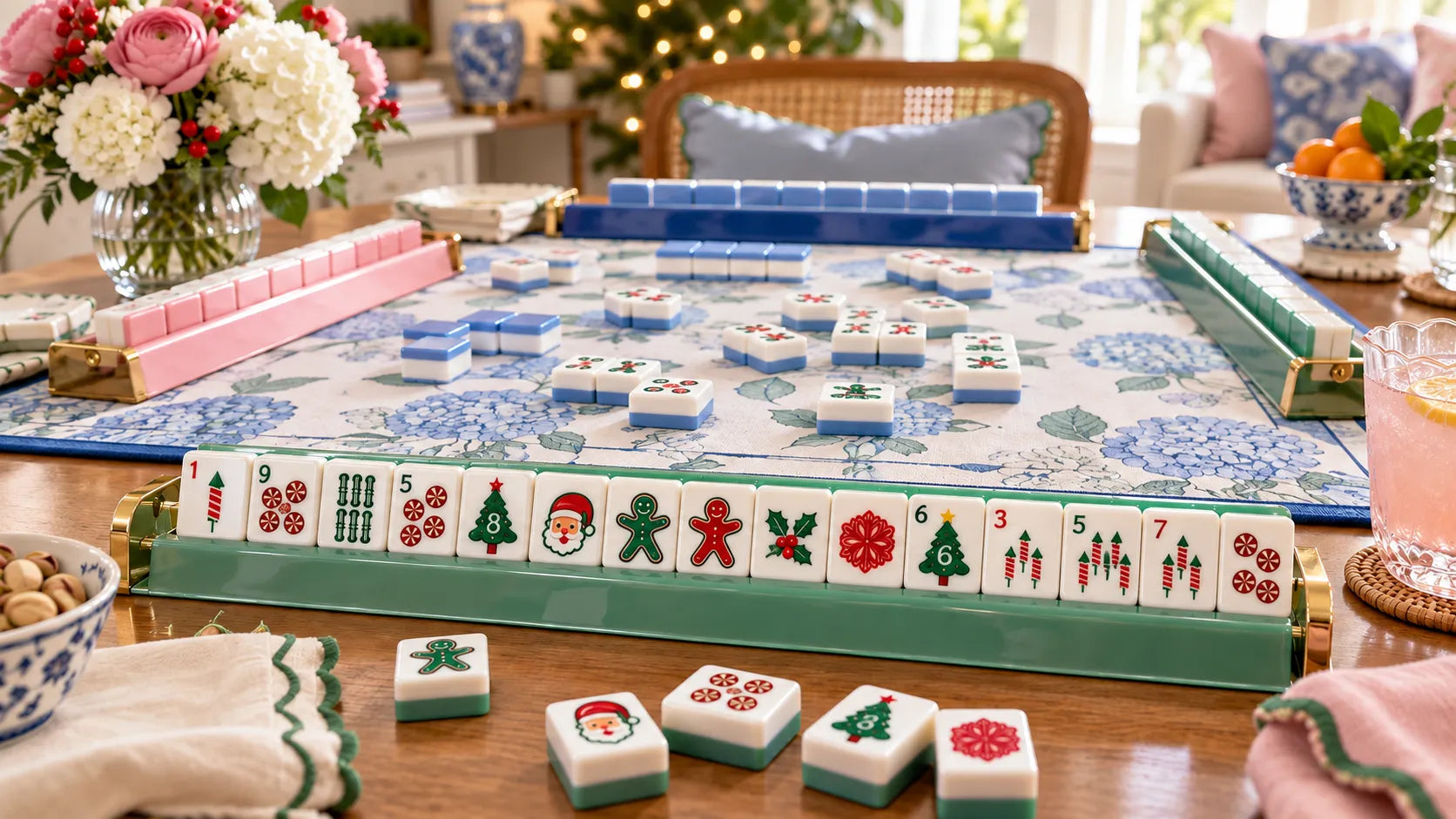 How to Mix and Match American Mahjong Tiles, Racks and Mats