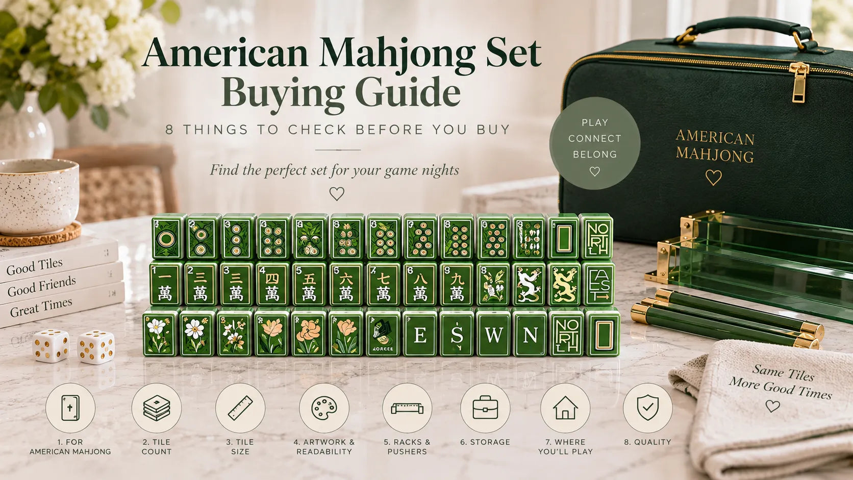 American Mahjong Set Buying Guide: 8 Things to Check Before You Buy