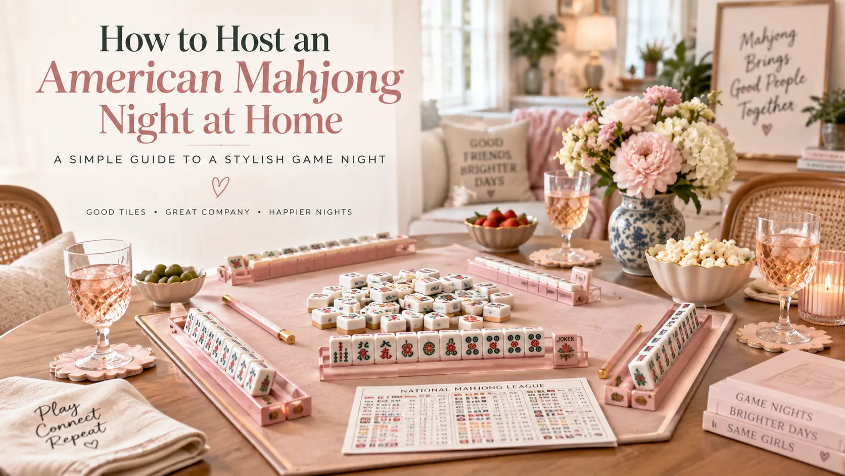 How to Host an American Mahjong Night at Home