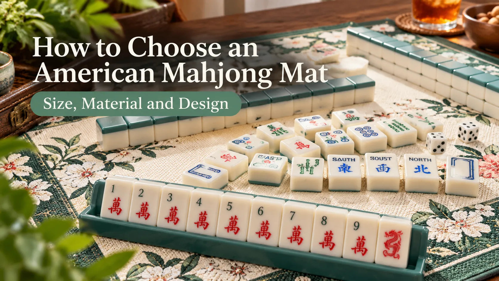 How to Choose an American Mahjong Mat: Size, Material and Design