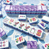 Custom Mahjong Set with Tiles and Accessories