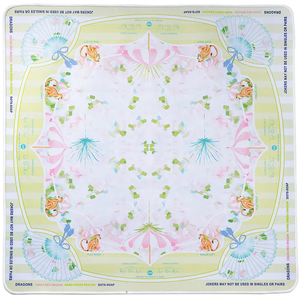 Pastel Garden Mahjong mat product view