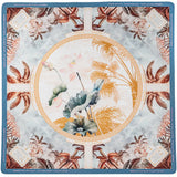 Lotus Paradise Mahjong mat flat lay