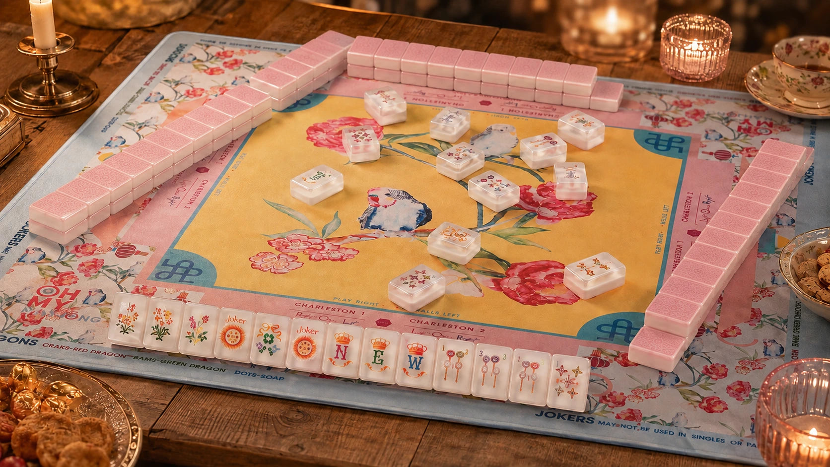 Chatelisse luxury mahjong tile design