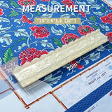 Blue and pink mahjong pusher combination with transparent acrylic design