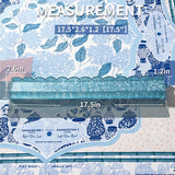 Light blue mahjong push stick design with elegant acrylic appearance
