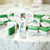 Luxury mahjong room decoration with modern styling